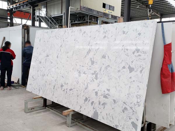 Hui Cheng inorganic quartz stone display 