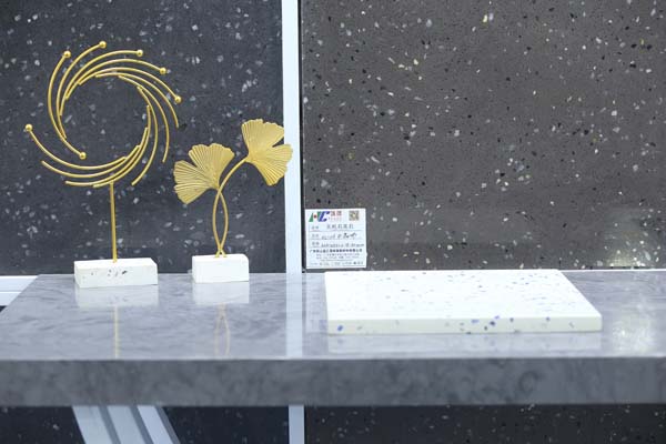 Hui Cheng inorganic quartz stone display